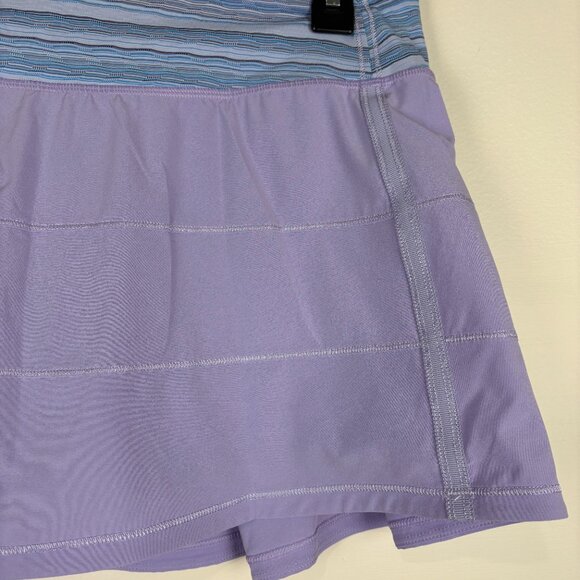 Lululemon Purple Pace Rival Skirt II Skort Running Activewear - Picture 6 of 7